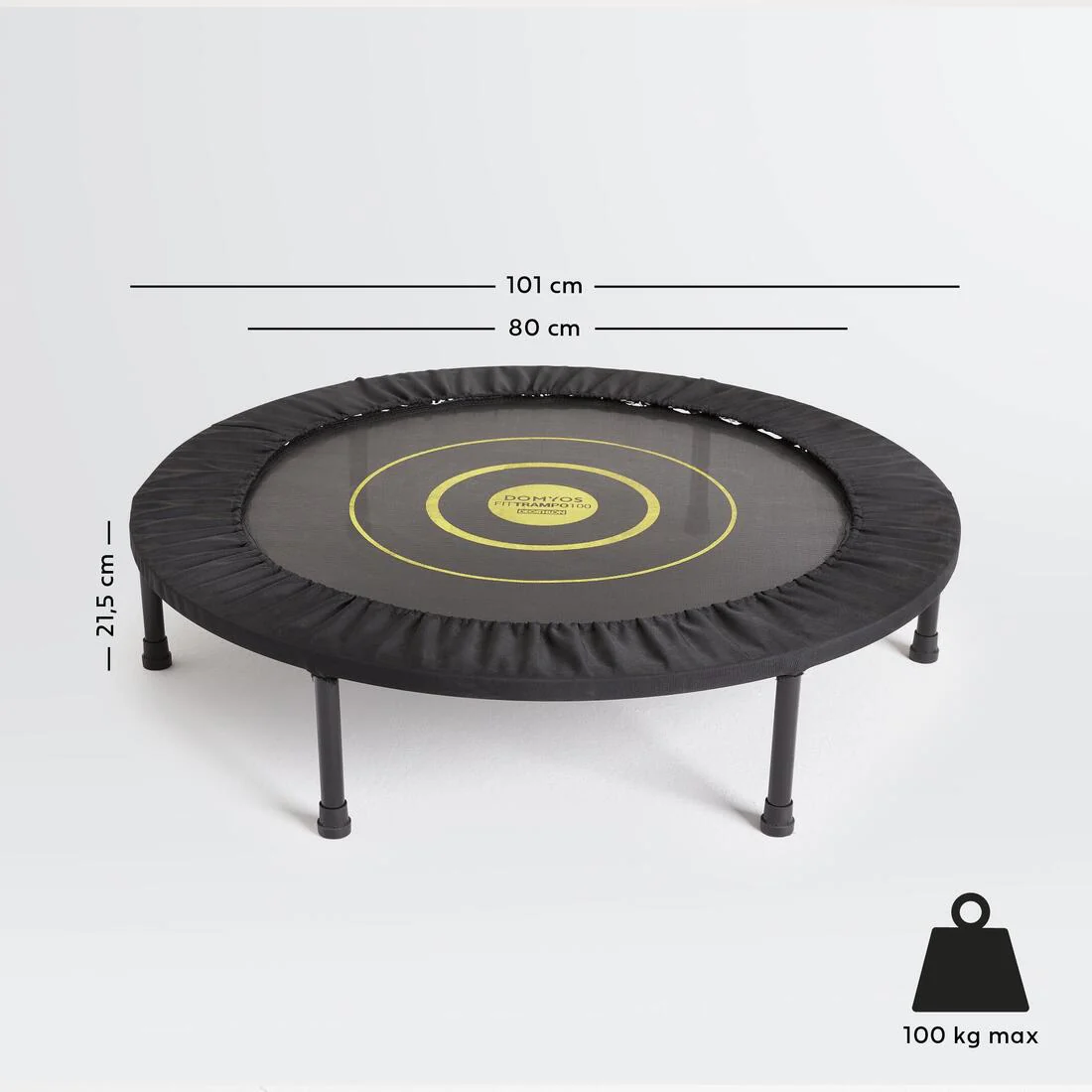 Cardio Fitness Trampoline Fit Trampo 100 - Image 3
