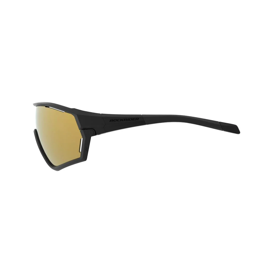 Cat 0+3 Cross-Country MTB Glasses Race with Interchangeable Lenses - Black/Gold - Image 3