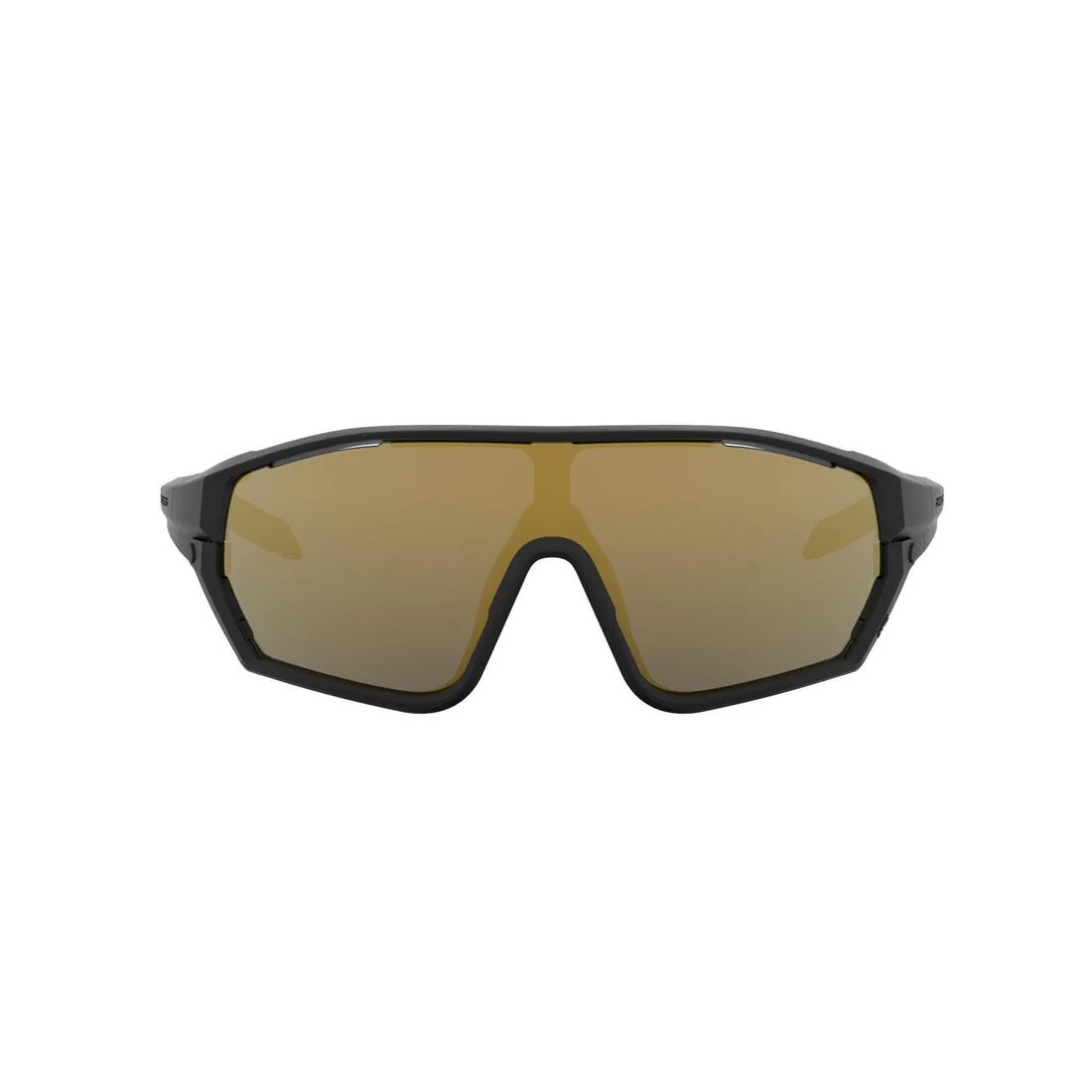 Cat 0+3 Cross-Country MTB Glasses Race with Interchangeable Lenses - Black/Gold - Image 4