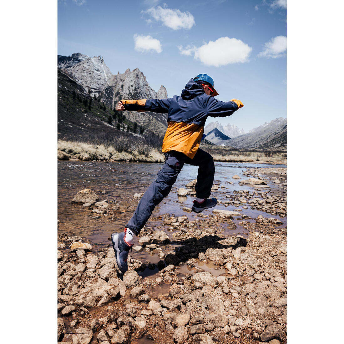 Children's Hiking Boots with Quick Lacing System Size 2½ to 5 - Image 9