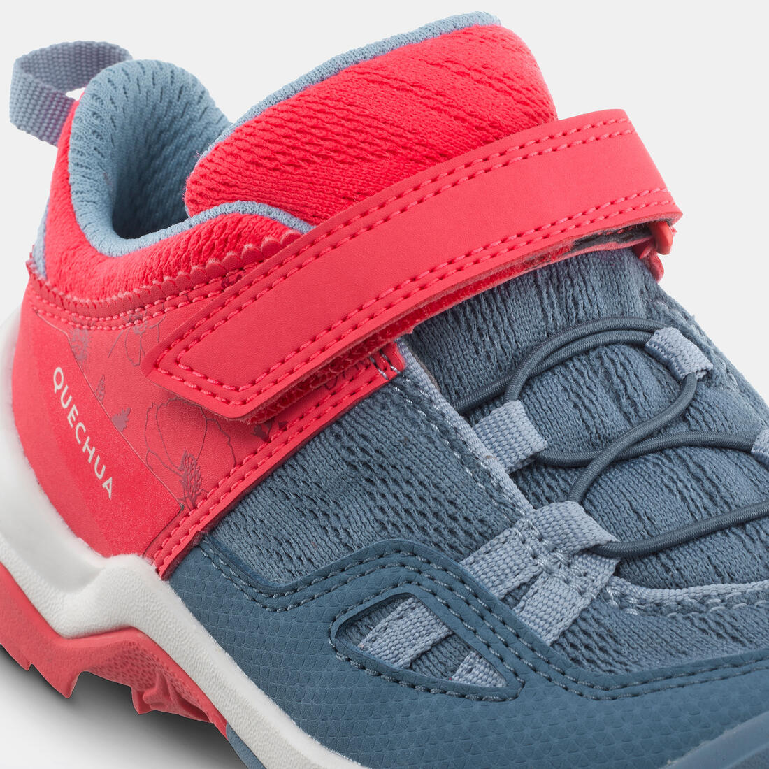 Children's Hiking Boots with Riptab System Crossrock Size C6½ to 1½ - pink blue - Image 5