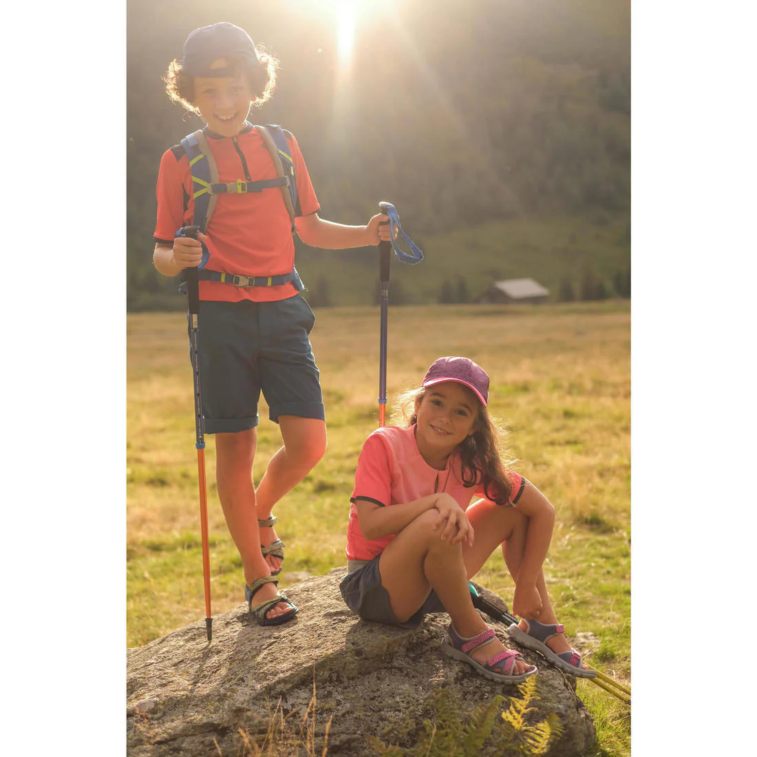 Children’s hiking shorts, MH100 TW - Image 8