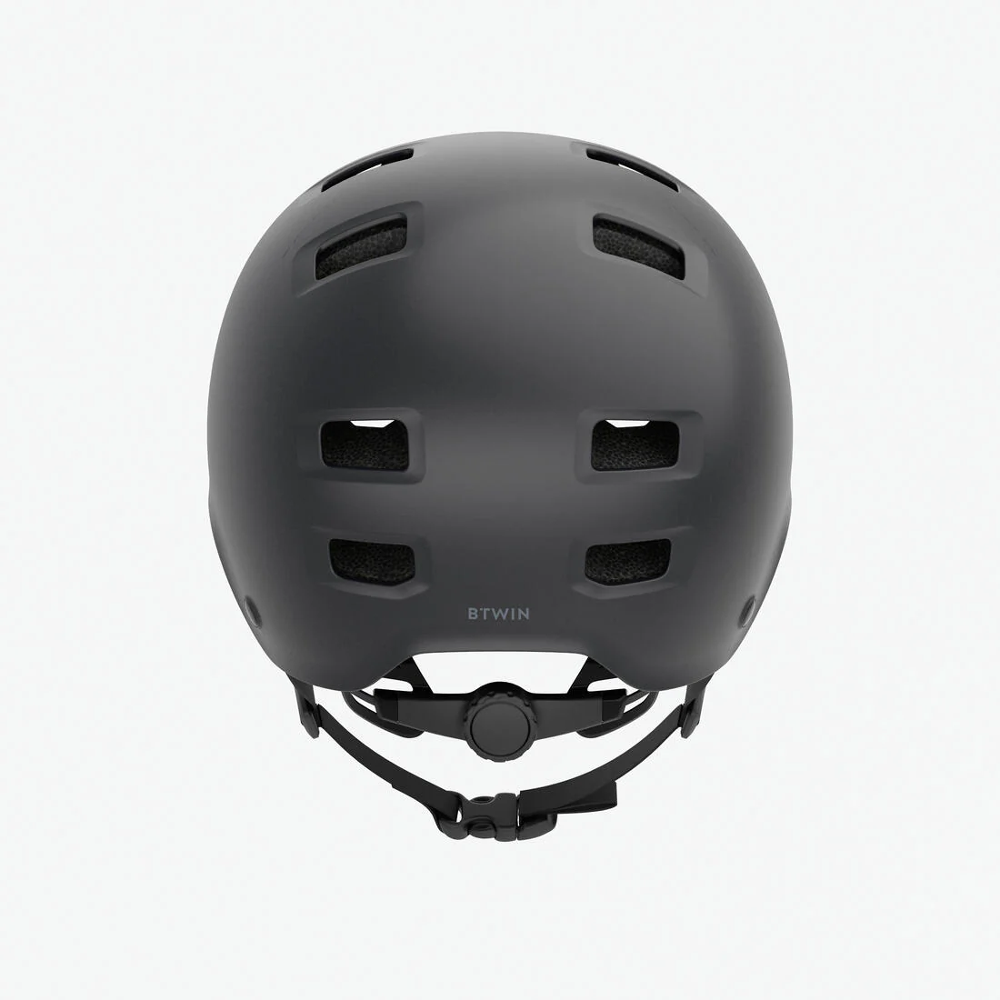 Children's round bicycle helmet 47-59 cm, Move 100 - Black - Image 5
