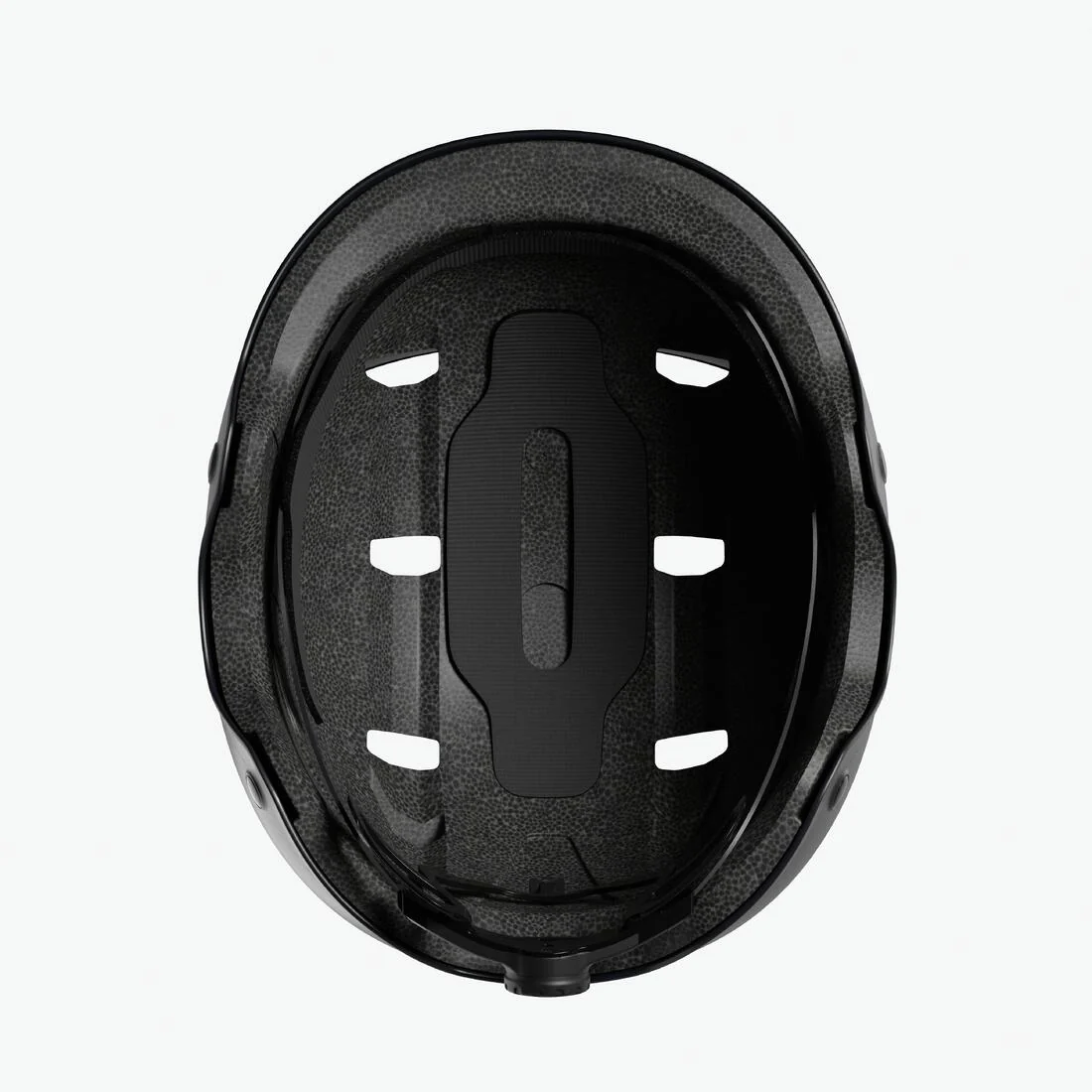 Children's round bicycle helmet 47-59 cm, Move 100 - Black - Image 7
