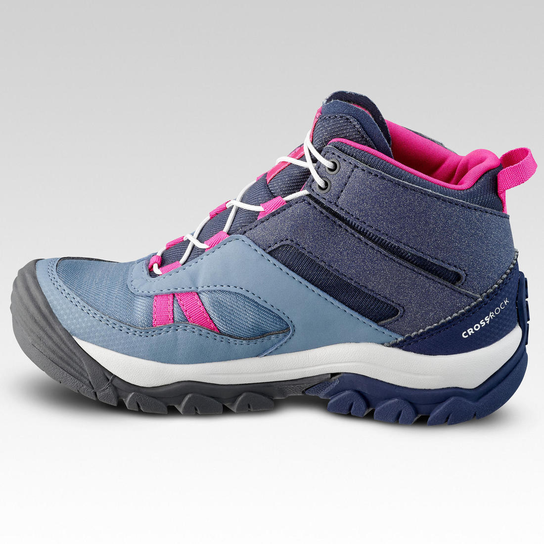 Children's waterproof walking shoes - CROSSROCK MID blue - size jr. 10 - ad. 2 - Image 4
