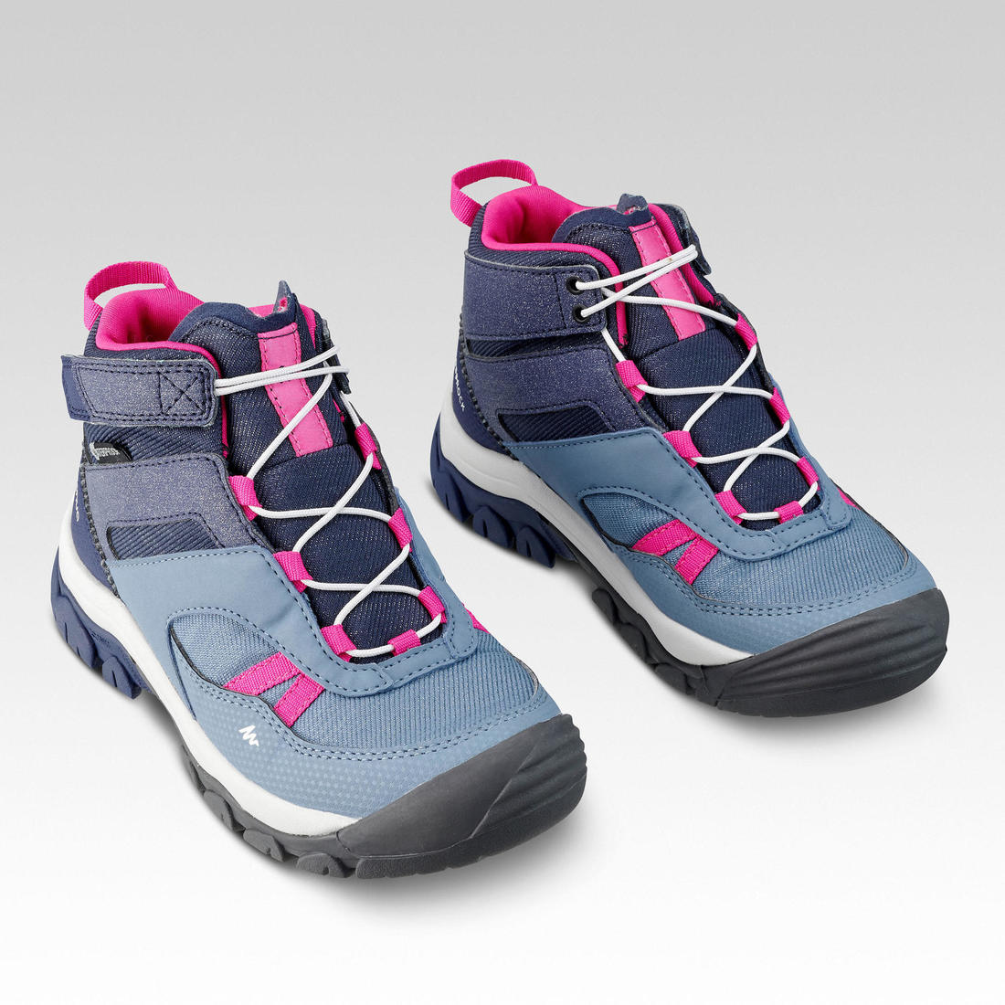 Children's waterproof walking shoes - CROSSROCK MID blue - size jr. 10 - ad. 2 - Image 6