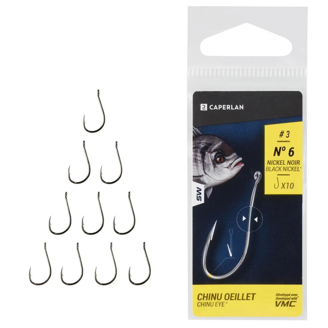 CHINU EYE HOOK eyelet sea-fishing hook - Image 7