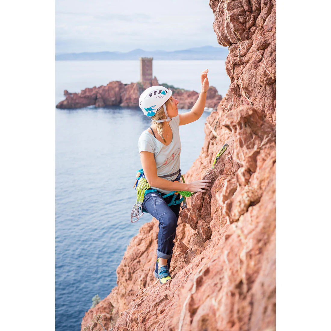 CLIMBING SHOES VERTIKA STRAP - ANISEED/BLUE - Image 13