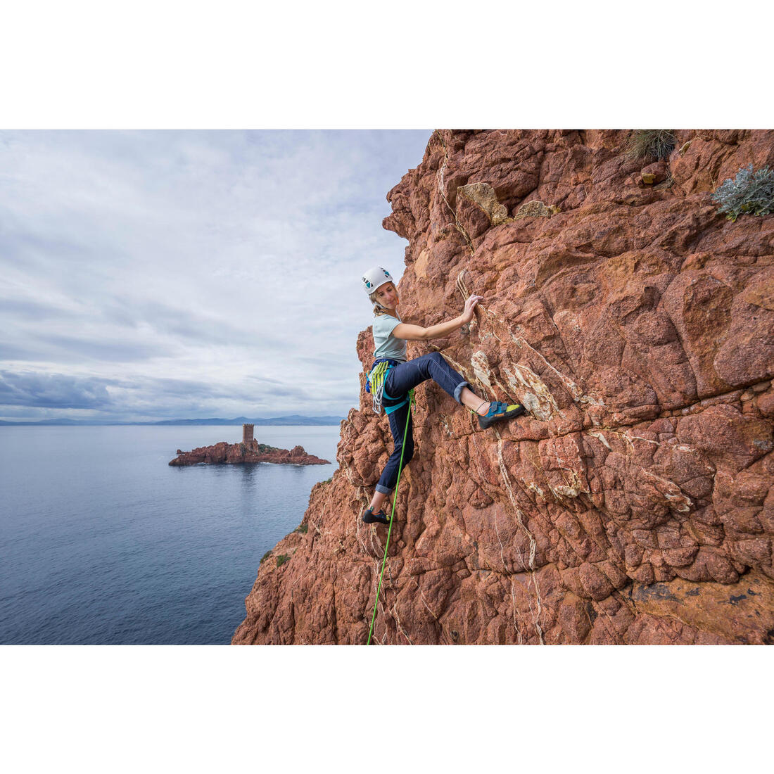CLIMBING SHOES VERTIKA STRAP - ANISEED/BLUE - Image 14