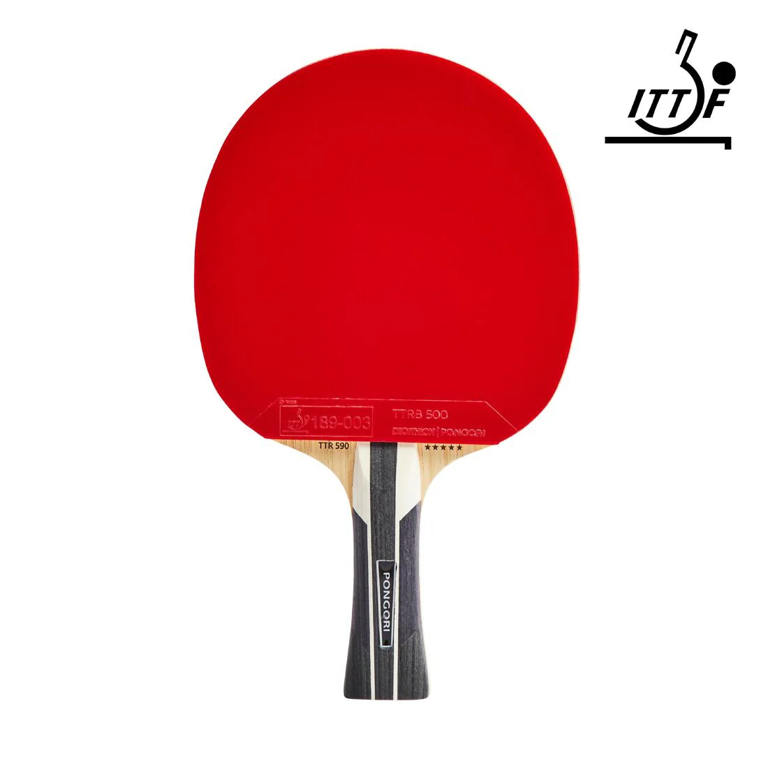 Club Table Tennis Bat TTR 590 Speed Carbon 5* - Image 7