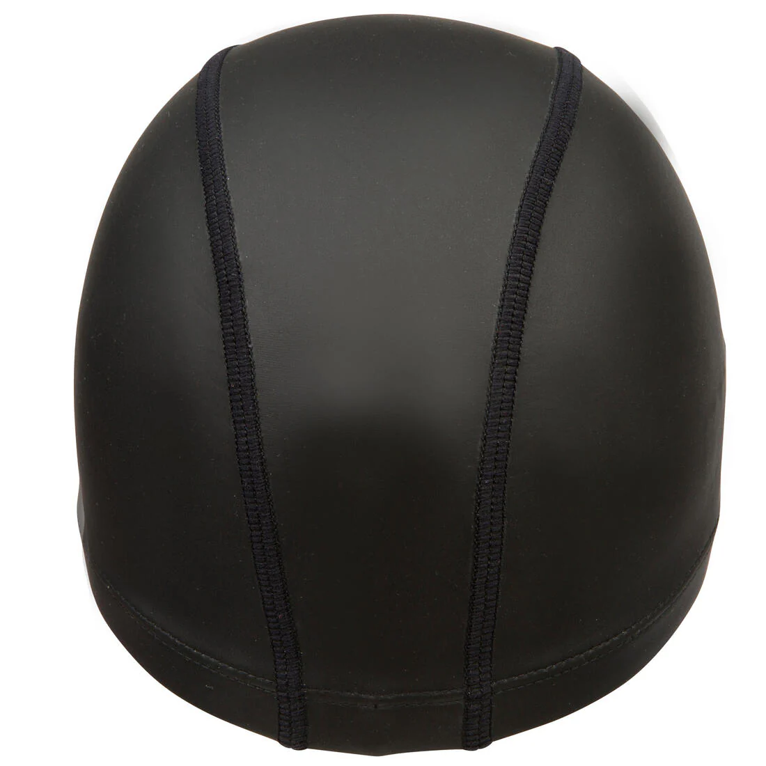Coated mesh swim cap - Plain fabric - Size L - Black - Image 7