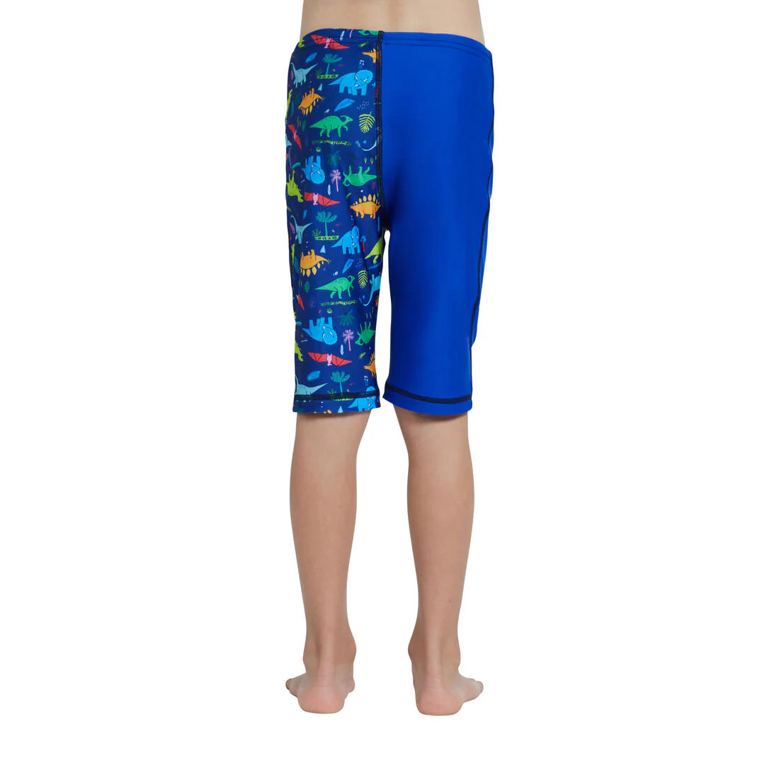 COEGA Boys Jammers UPF 50+ Swim Shorts - Blue Playing Dinos - Image 4