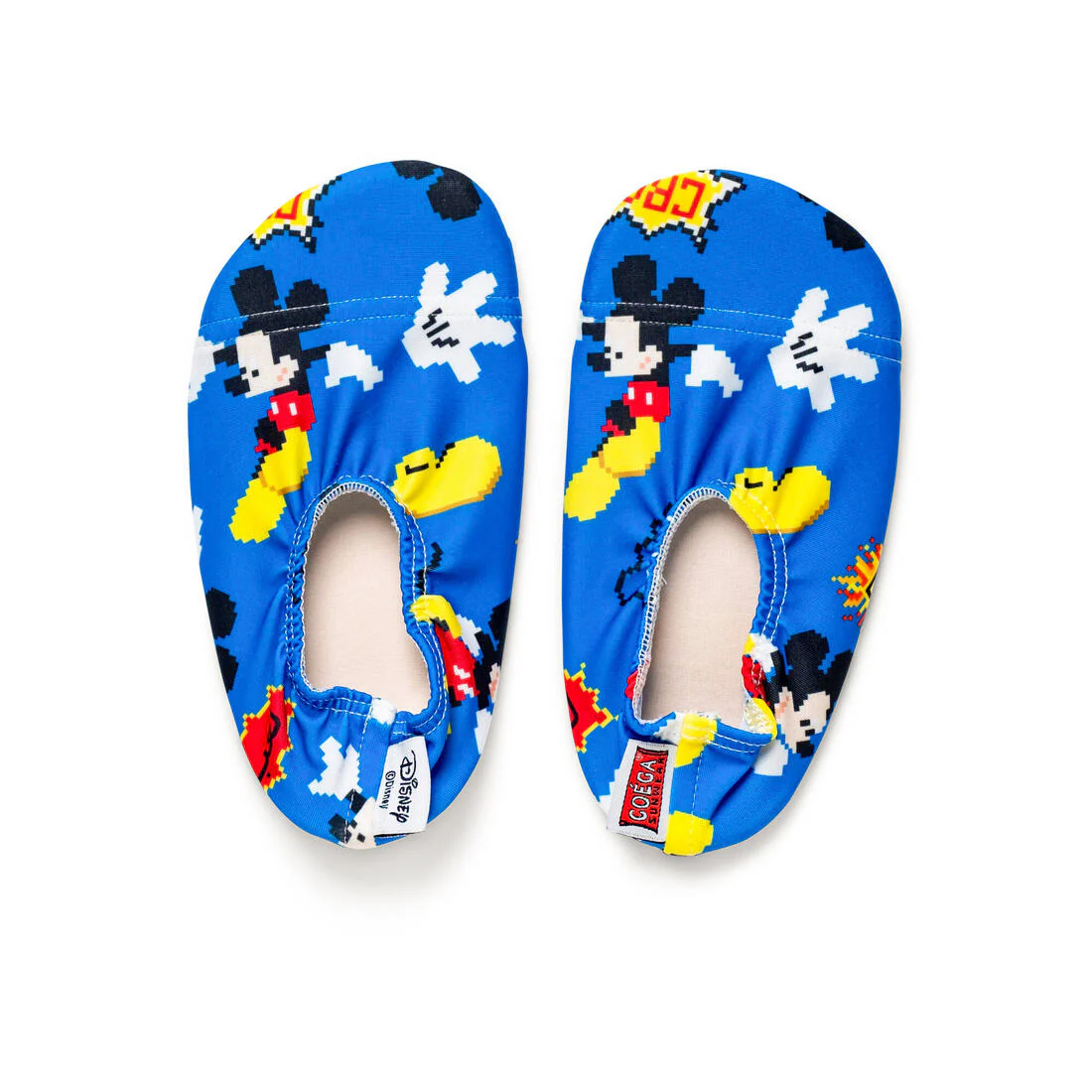 Coega boys pool shoes - red mickey gaming