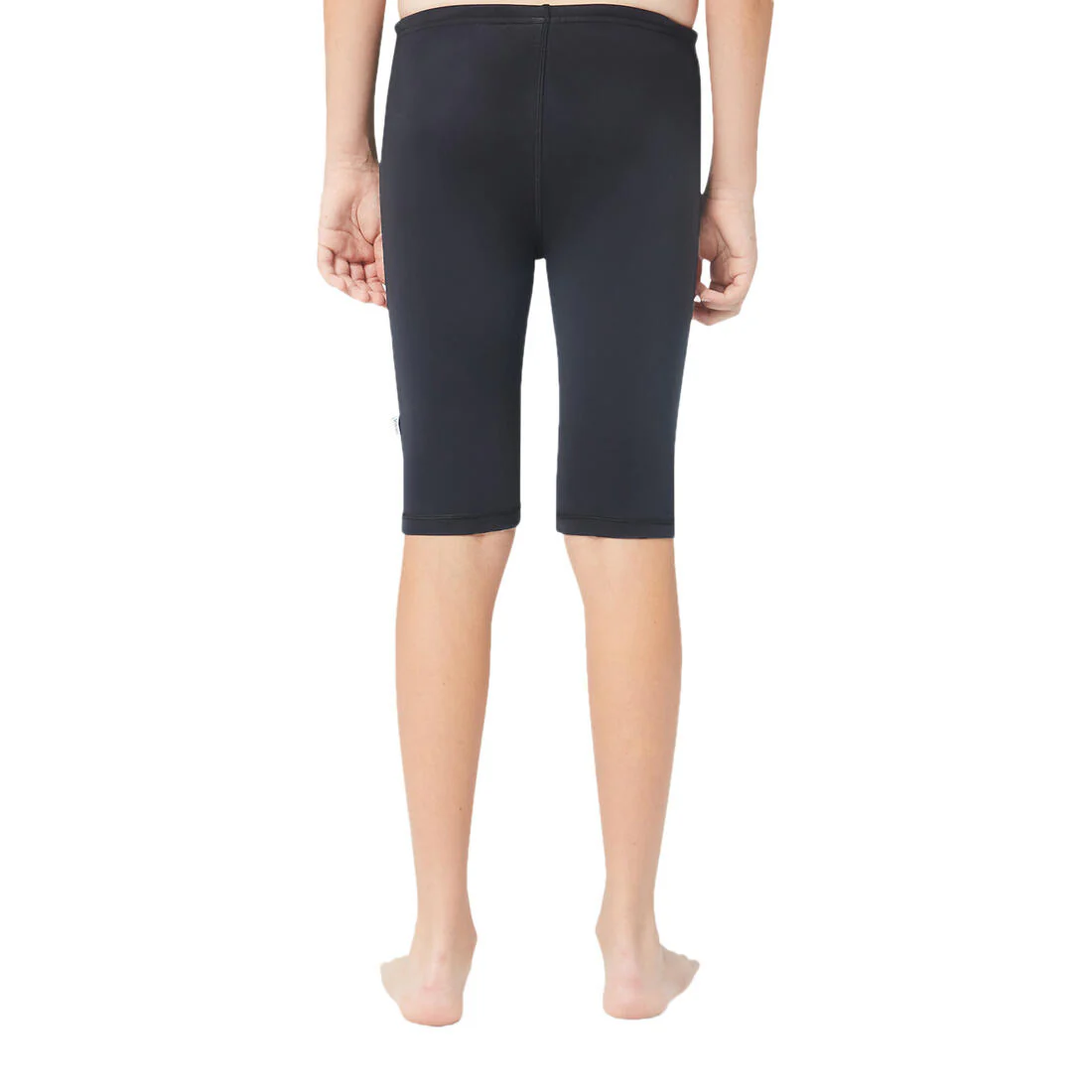 COEGA Boys UPF 50+ Swim Jammers - Solid Black - Image 2
