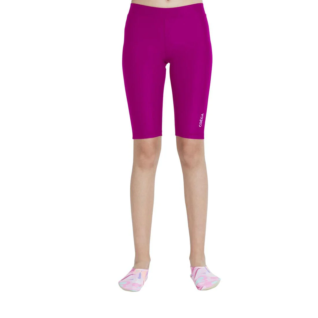 COEGA Girls UPF 50+ Long Swim Shorts - Purple