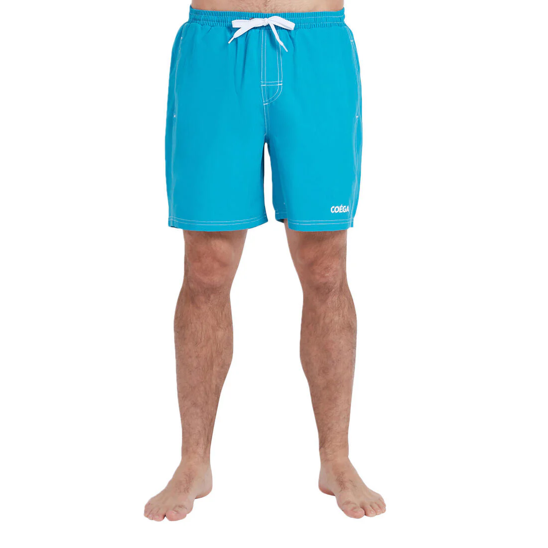 COEGA Men's 18-Inch Lightweight Boardshorts - Carribean Sea
