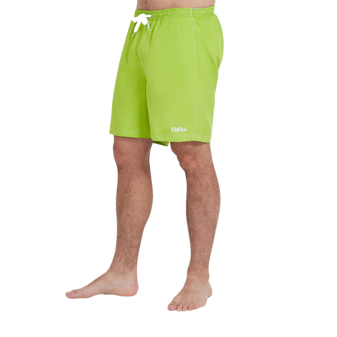 COEGA Men's 18-Inch Lightweight Boardshorts - Lime Green - Image 4