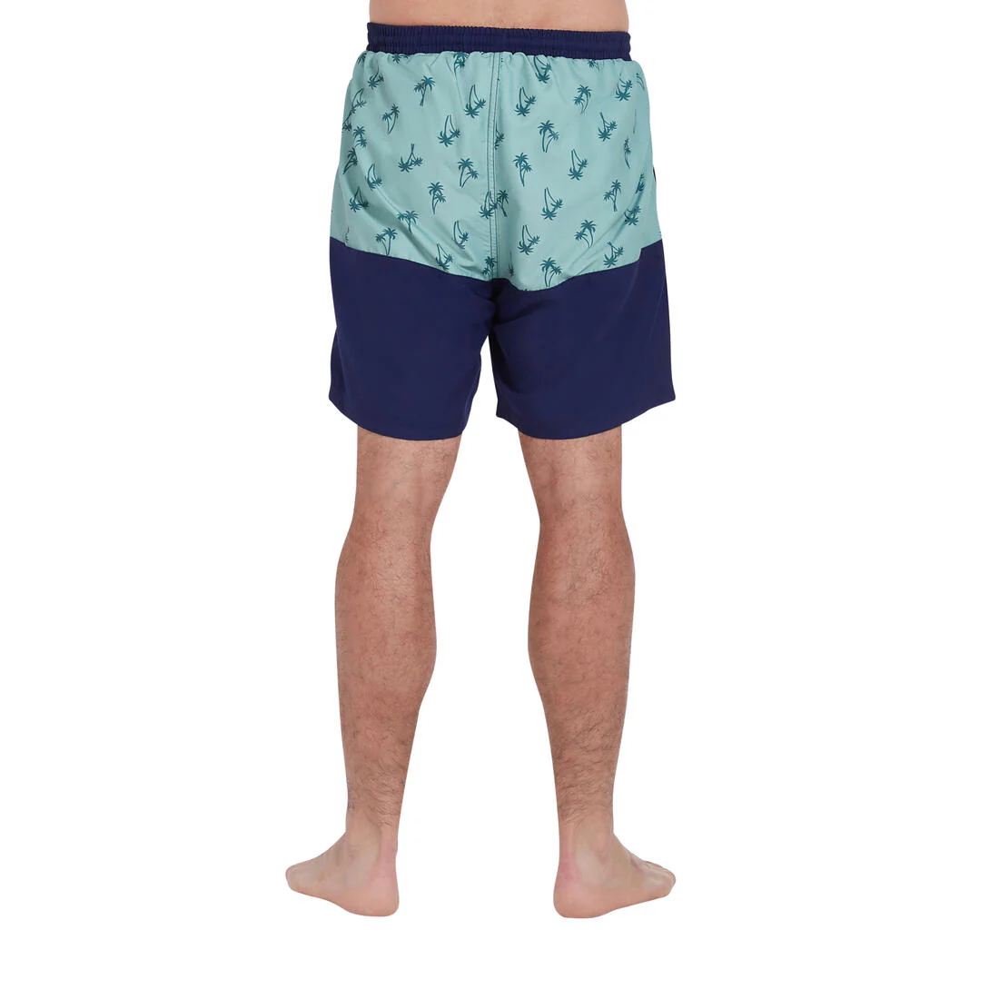 COEGA Men's 18-Inch Lightweight Boardshorts - Navy Spring Palms - Image 3