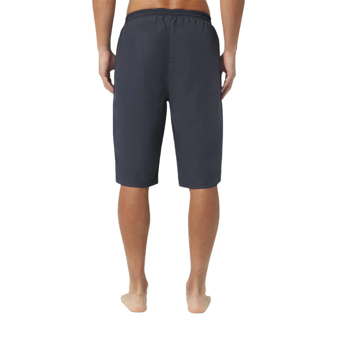 COEGA Men's Below Knee Lightweight Swim Capris - Solid Black - Image 3