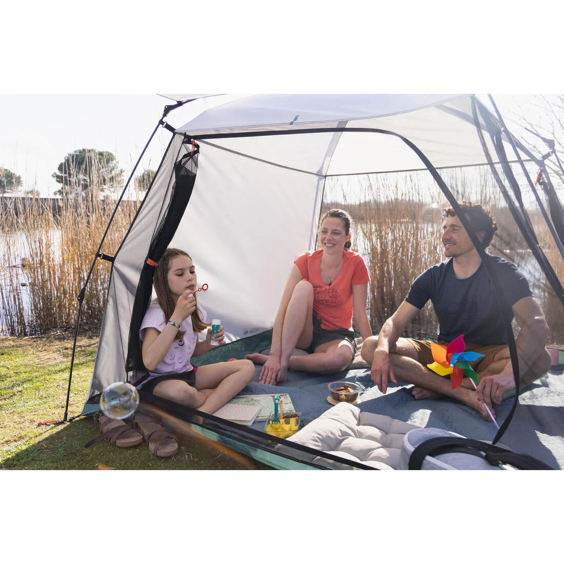 Comfort blanket for picnics and camping - 170 x 140 cm - Image 2