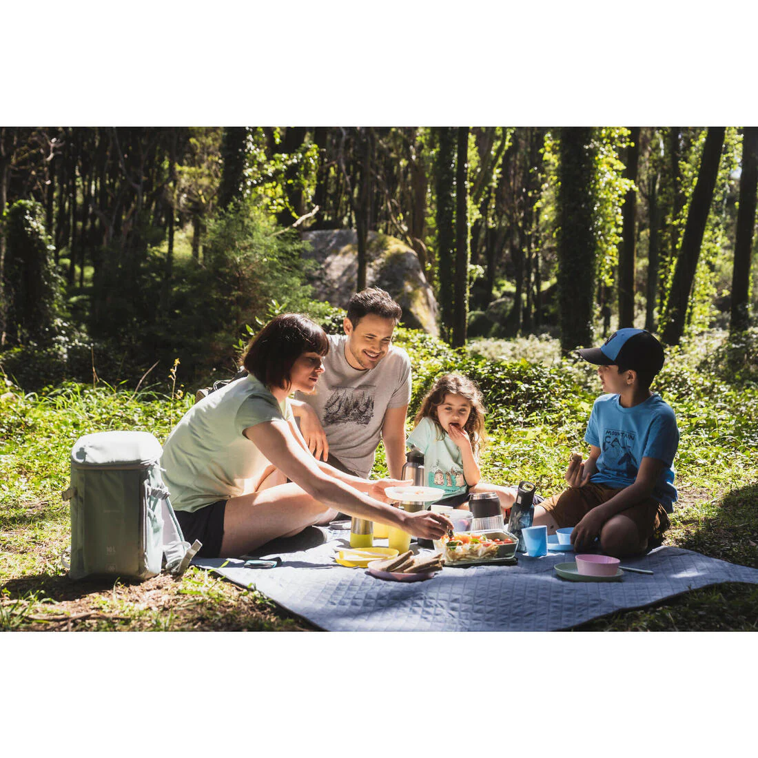 Comfort blanket for picnics and camping - 170 x 140 cm - Image 9