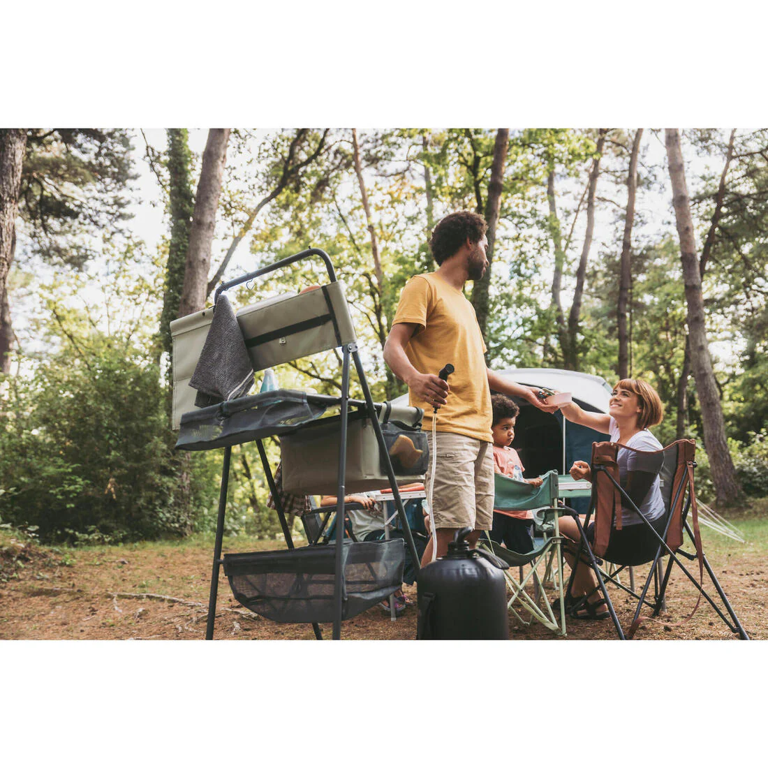 Comfortable folding camping armchair - Image 11