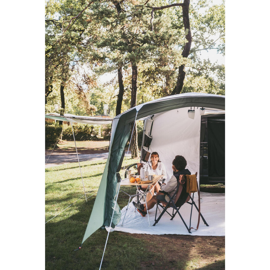 Comfortable folding camping armchair - Image 3
