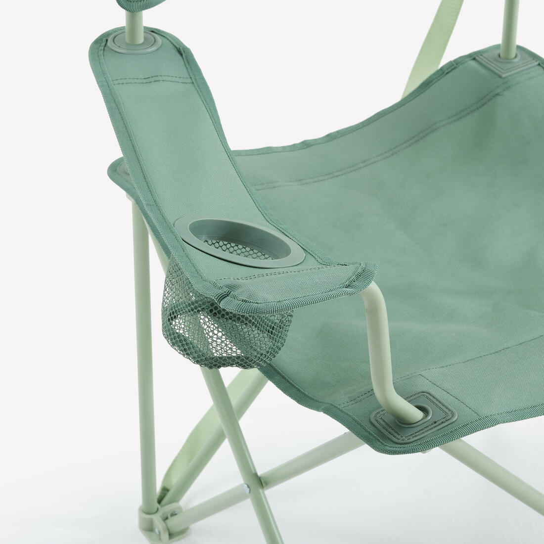 Comfortable folding camping chair, with armrests - Image 11