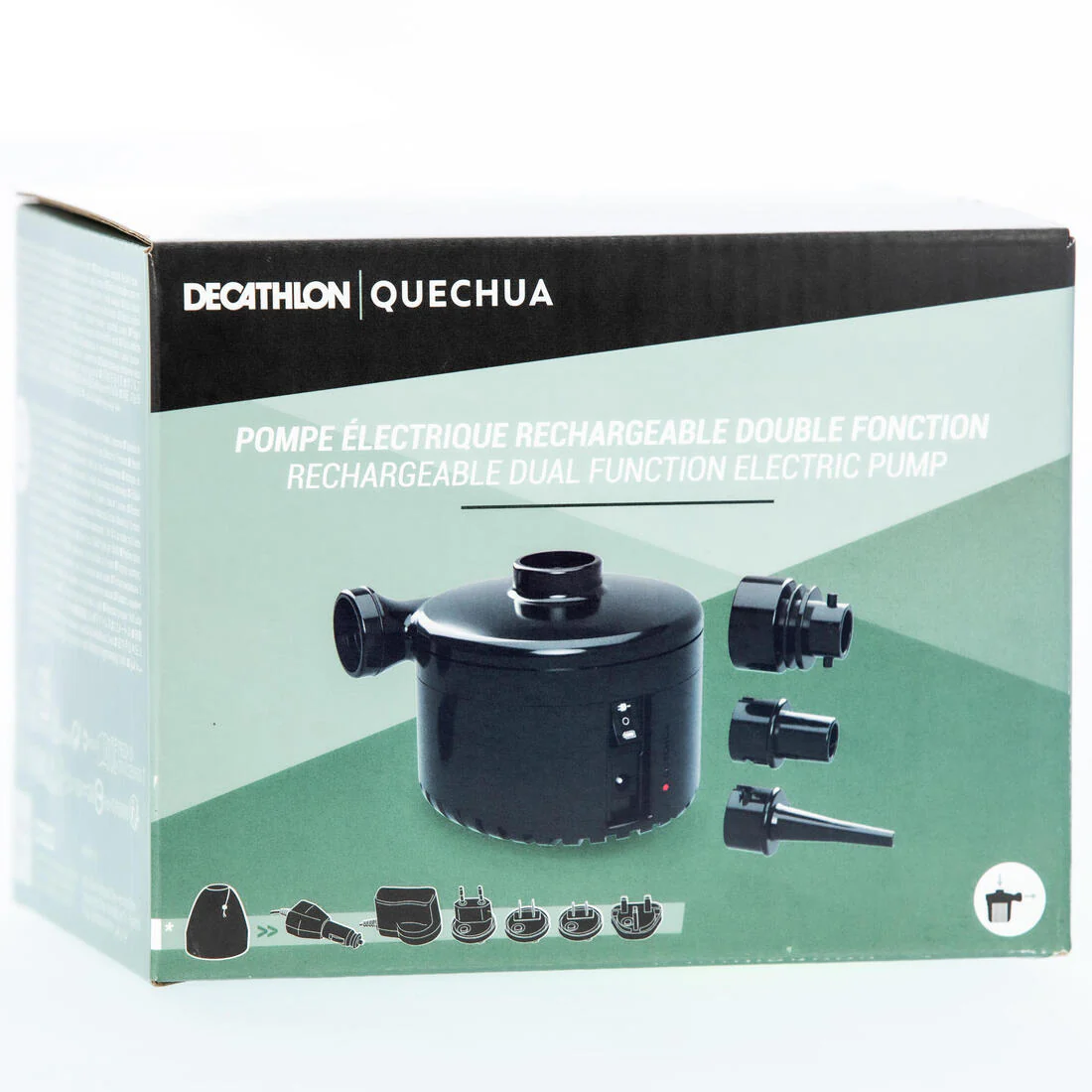 COMPACT ELECTRICAL PUMP FOR CAMPING - RECHARGEABLE USING MAINS POWER - Image 5