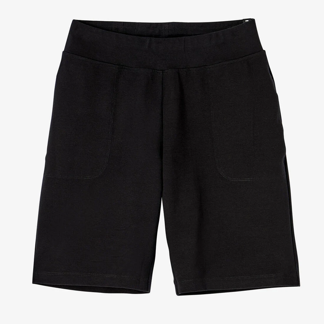 Cotton Fitness Shorts Fit+ Straight Cut - Black - Image 5