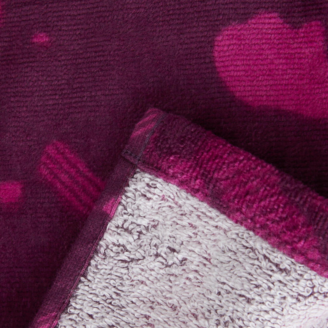 Cotton Fitness Towel Size 50 X 90 cm - Mauve - Image 5