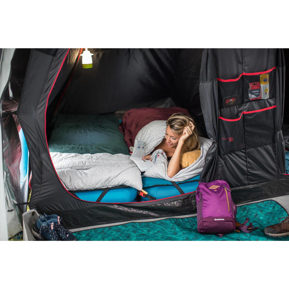 COTTON SLEEPING BAG FOR CAMPING - ARPENAZ 0° COTTON - Image 16