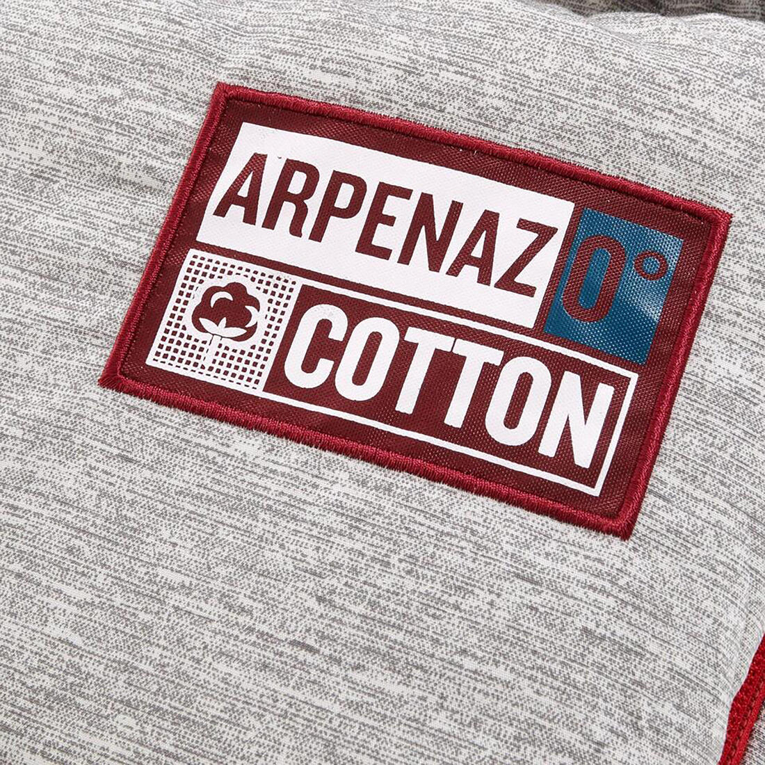 COTTON SLEEPING BAG FOR CAMPING - ARPENAZ 0° COTTON - Image 7