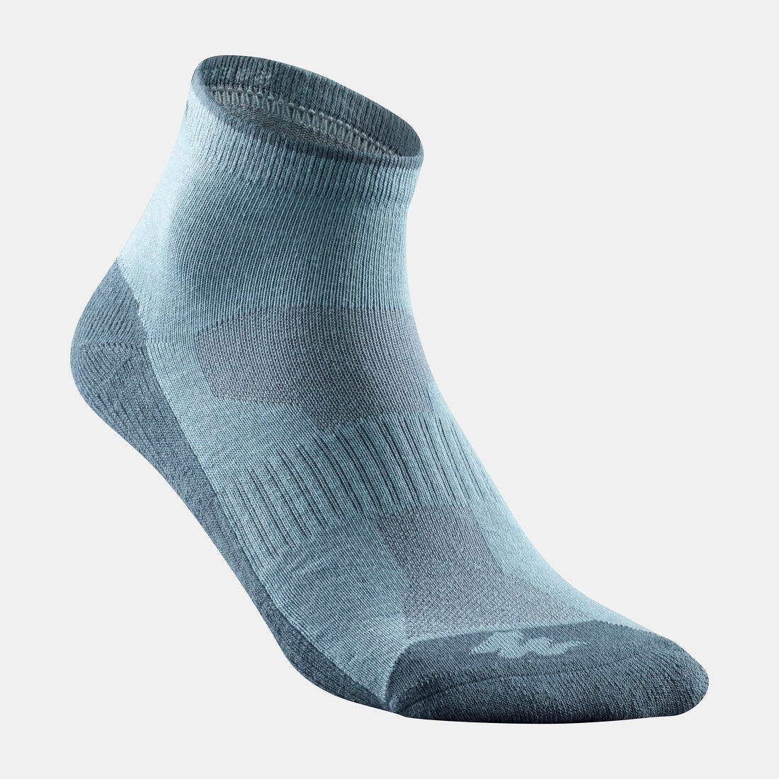 Country walking socks - NH 100 Mid - X 2 pairs - Blue - Image 3