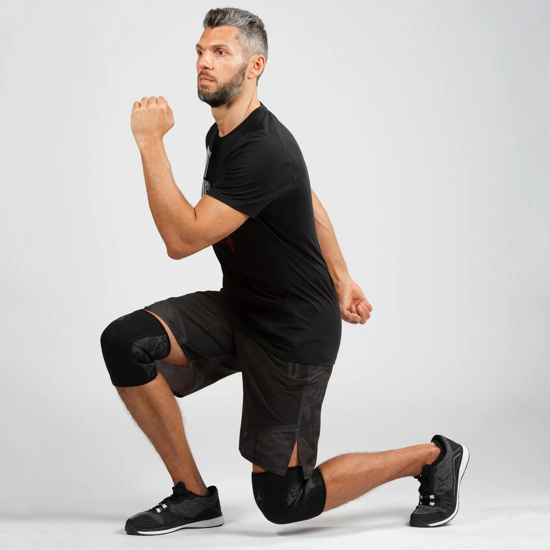 Cross Training Knee Brace 5 mm - Black - Image 10