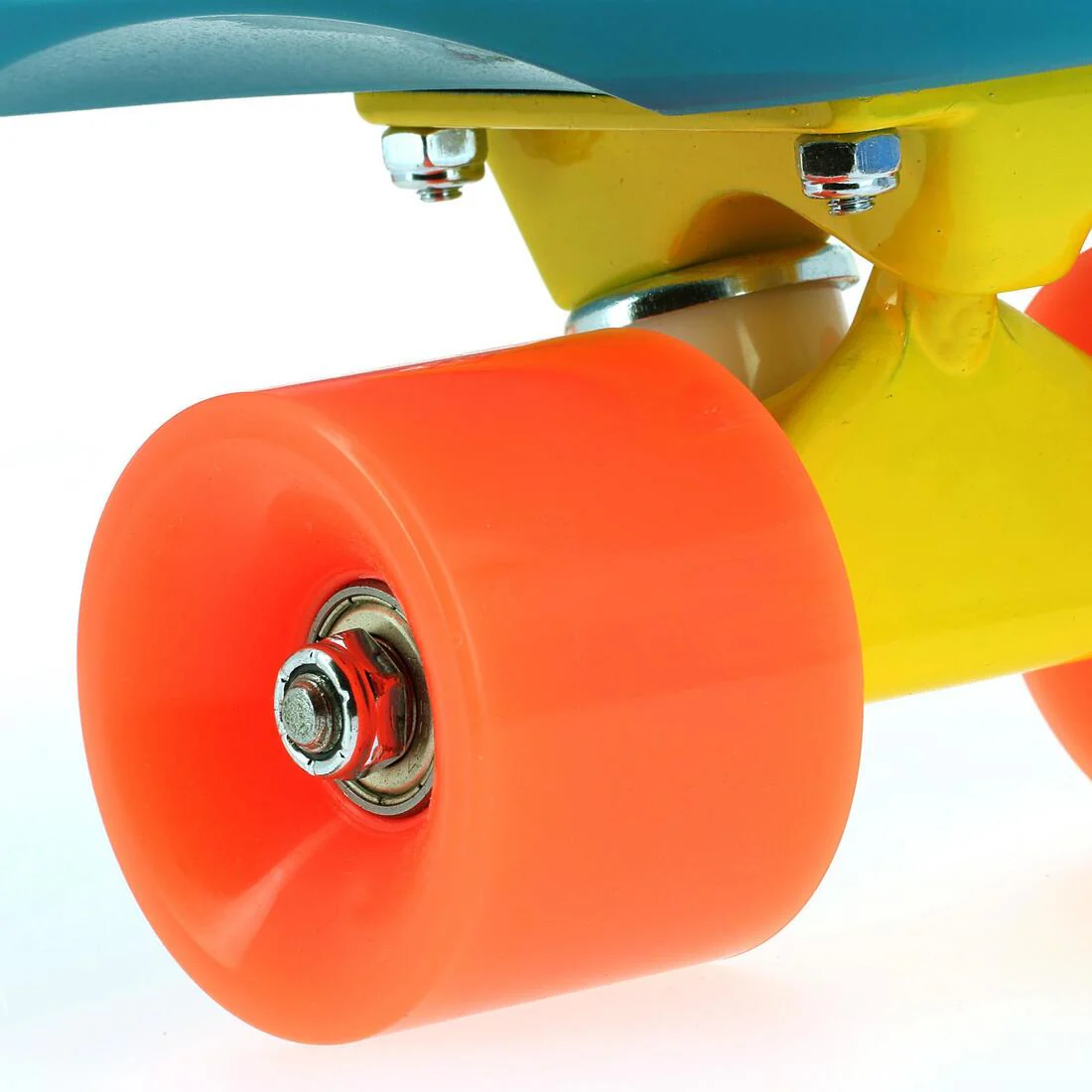 Cruiser Skateboard Yamba 100 - Blue/Coral - Image 6