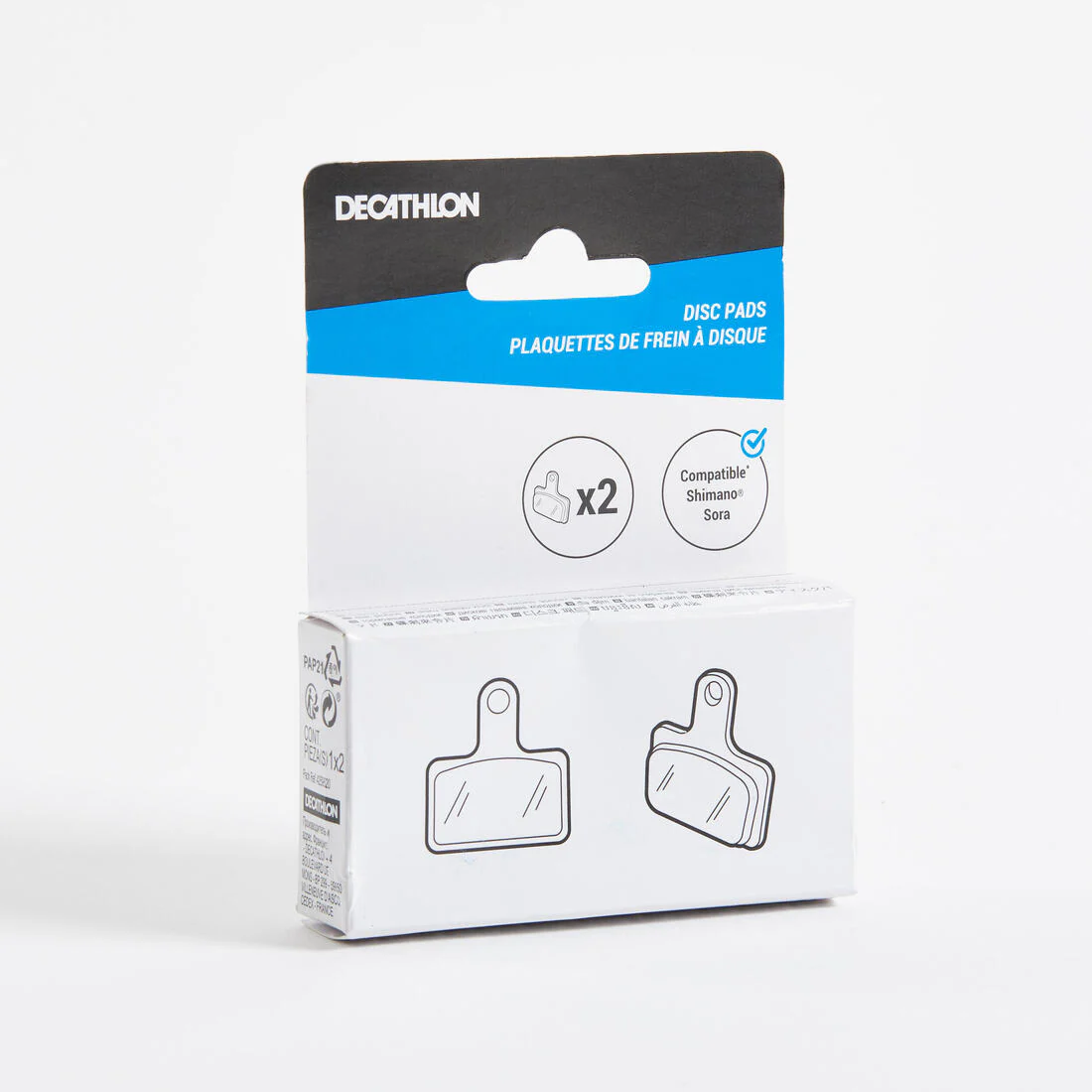 Disc Brake Pads - Compatible with Shimano Deore/Tektro Semi-Metallic - Image 2