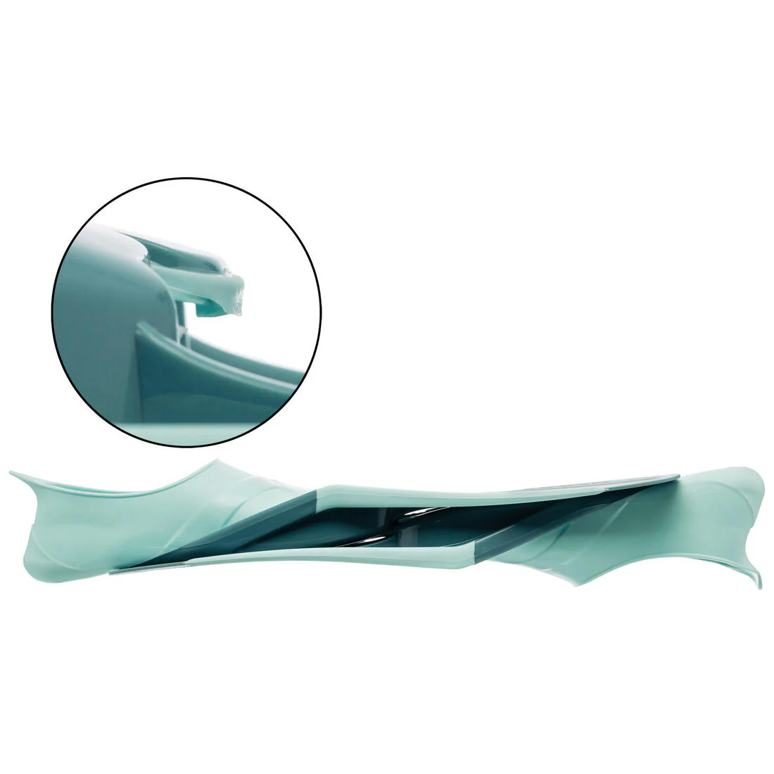 Diving and snorkelling fins - FF 100 short Turquoise - Image 6