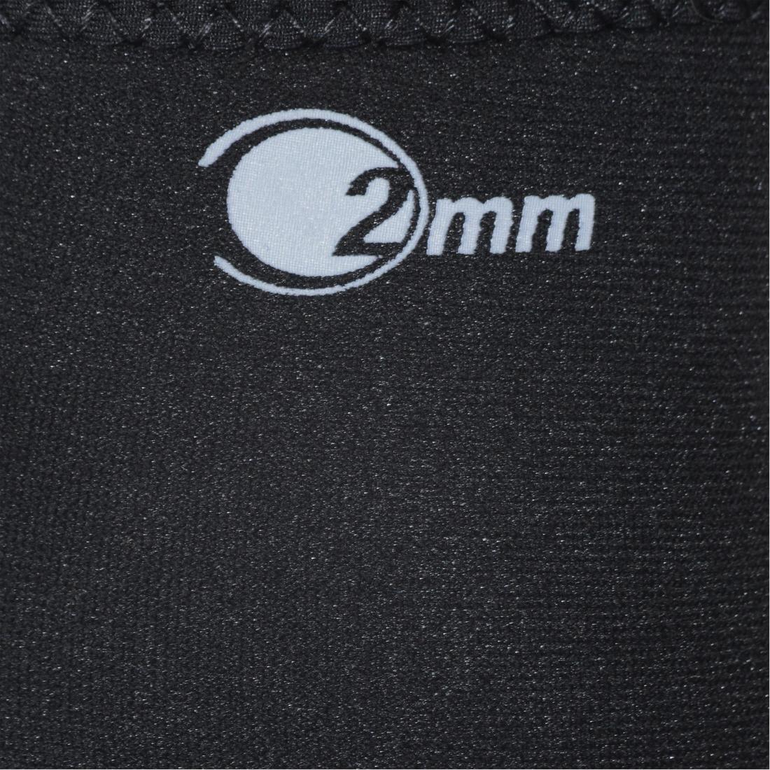 Diving gloves 2 mm neoprene black - Image 8