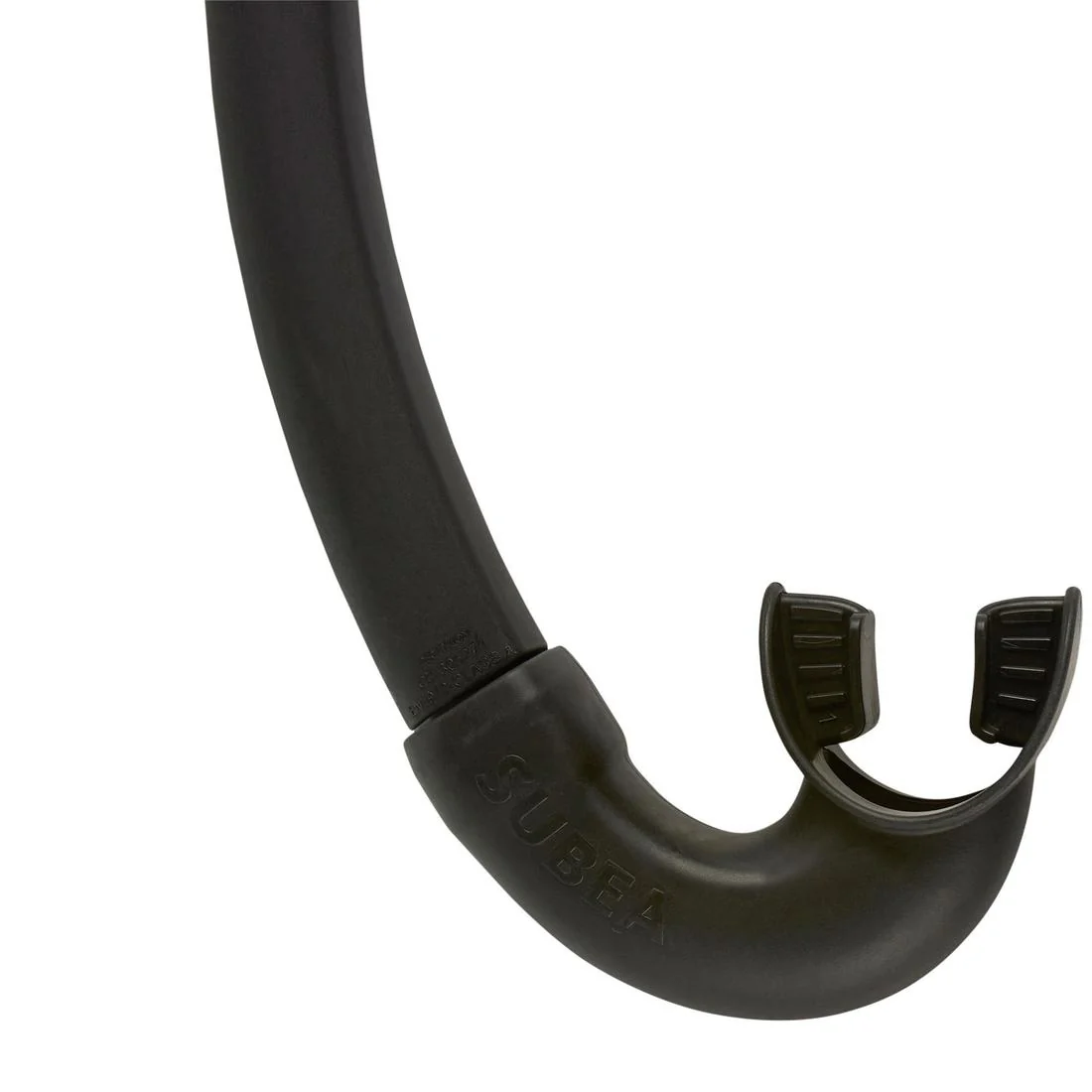 Diving snorkel 100 black - Image 2