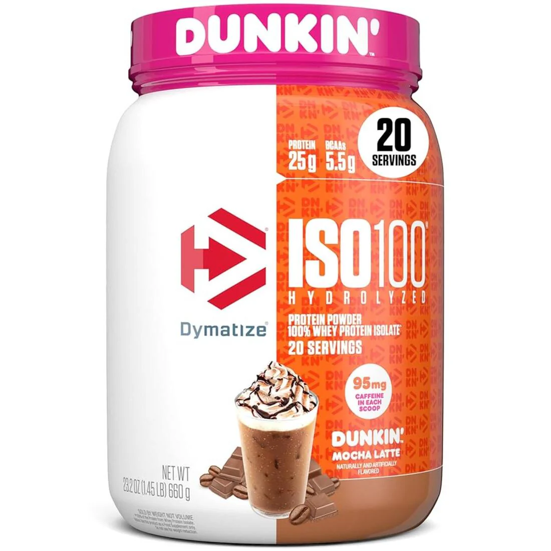 Dymatize ISO100 – Dunkin’ Mocha Latte 660g - No delivery | pick up only