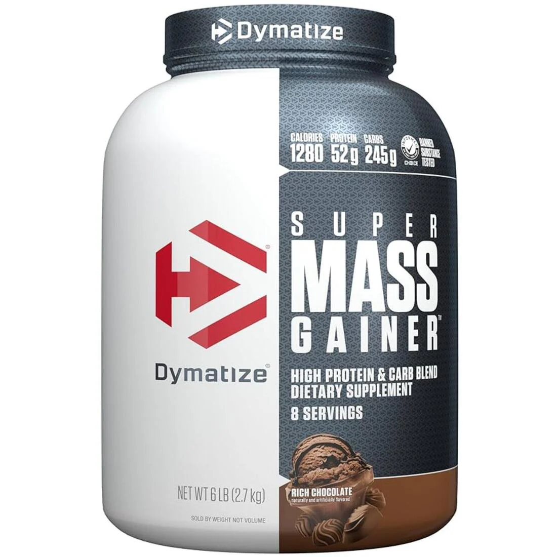 Dymatize Super Mass Gainer Rich Chocolate - 6LB