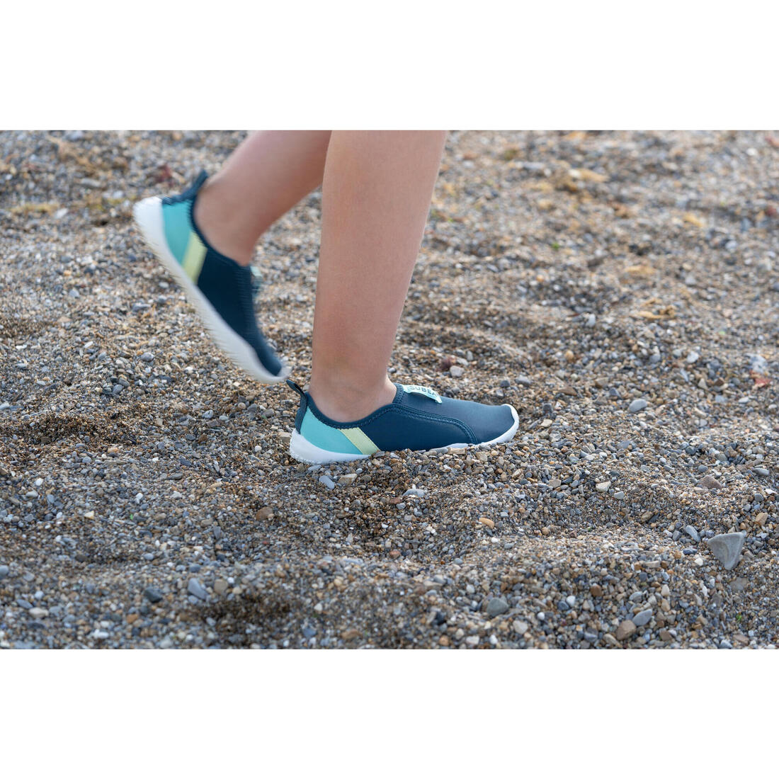Elasticated Aquashoes for Kids - Aquashoes 120 - Lagoon blue - Image 12