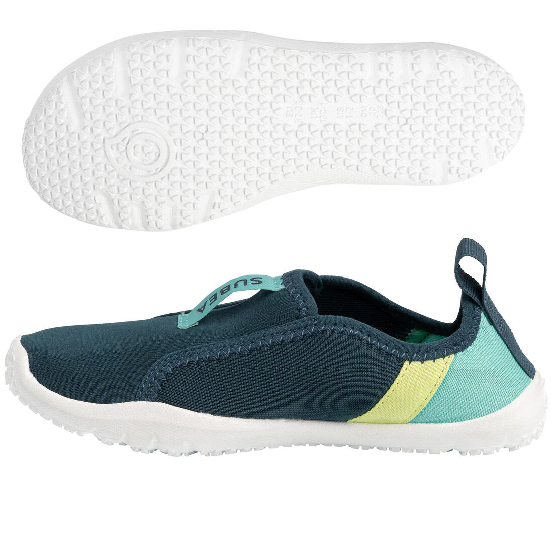 Elasticated Aquashoes for Kids - Aquashoes 120 - Lagoon blue - Image 5