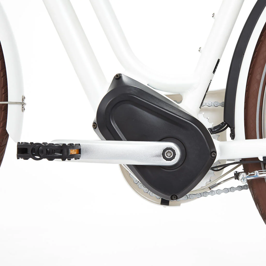 ELECTRIC CITY BIKE ELOPS 920E LOW FRAME - White - Image 4