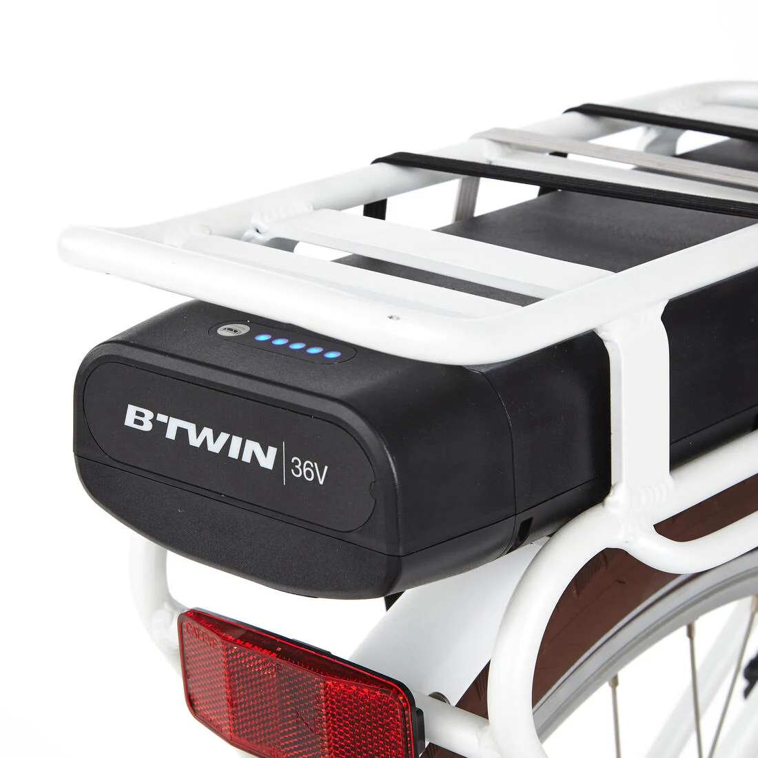 ELECTRIC CITY BIKE ELOPS 920E LOW FRAME - White - Image 5