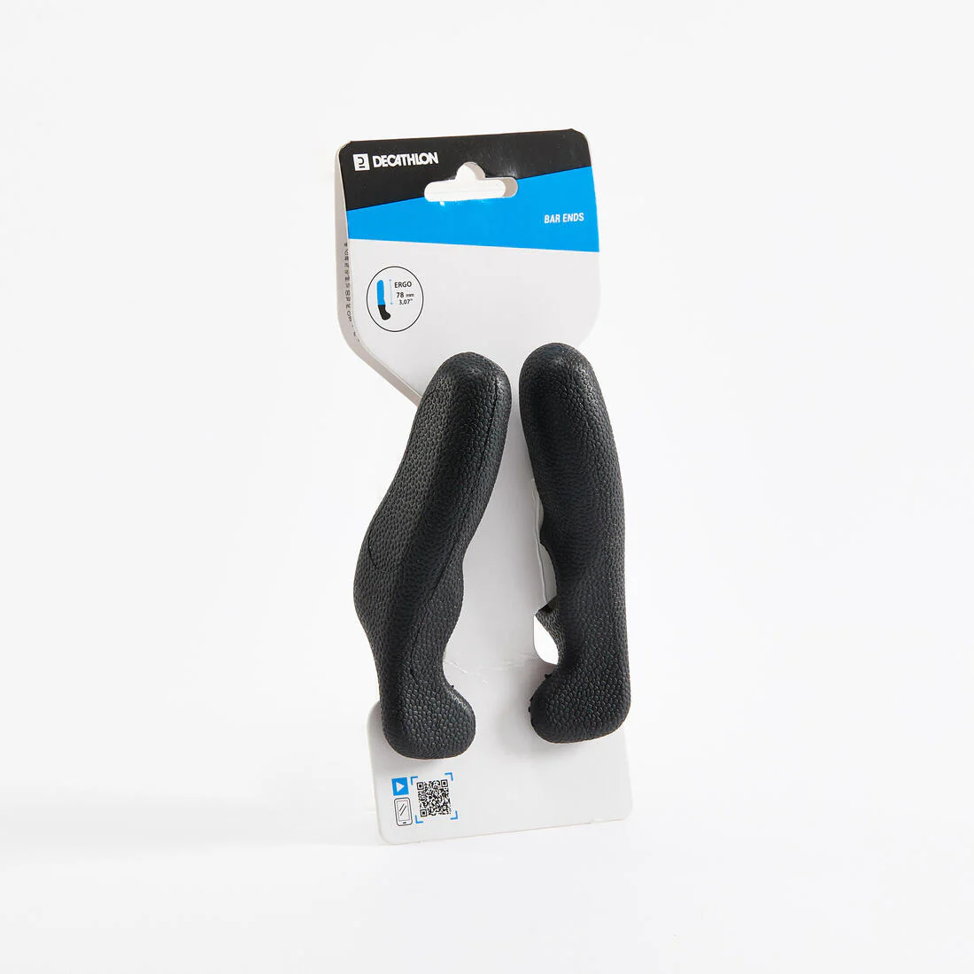 Ergonomic Bar Ends - Black - Image 2
