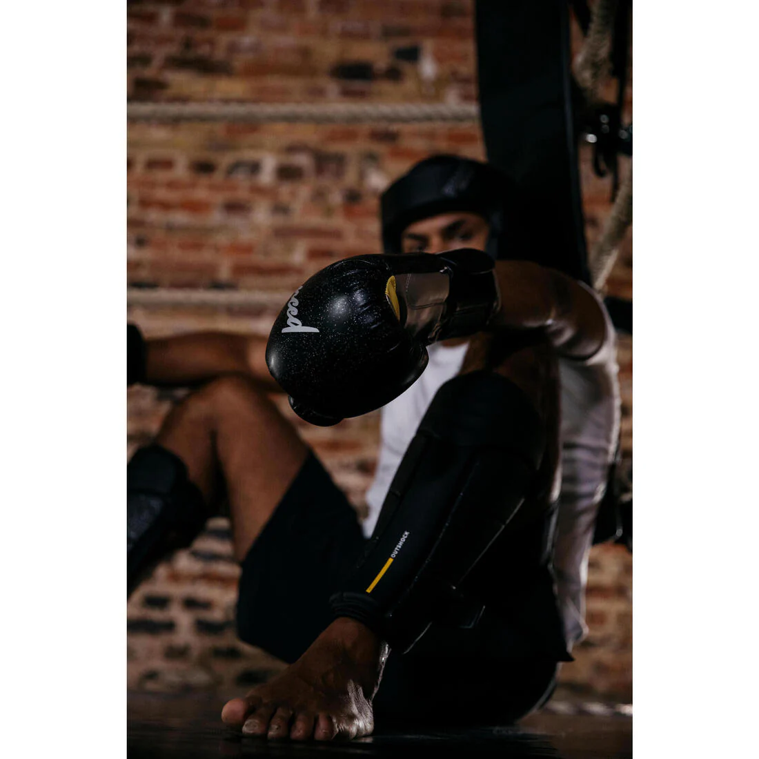 Ergonomic Shin Guards 500 - Black - Image 6