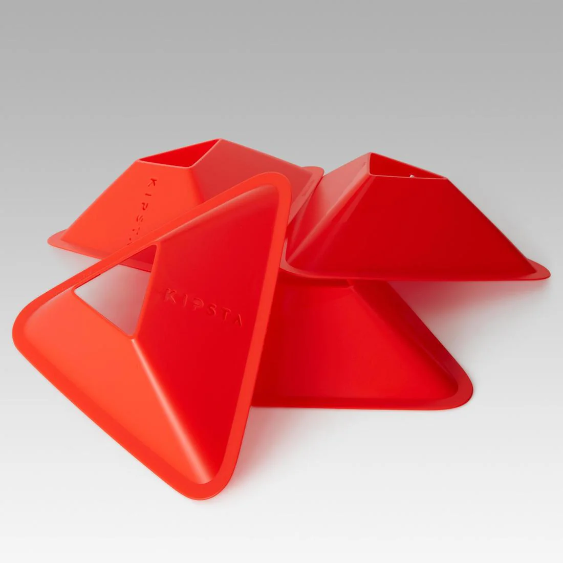 Essential Football Training Flat Markers 10-Pack - Orange - Image 4