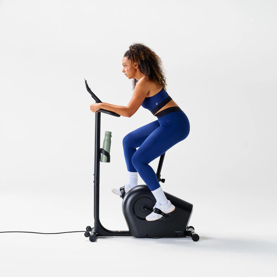 Exercise Bike with Motorised Resistance EB140 B, with Decathlon Warranty - Image 6